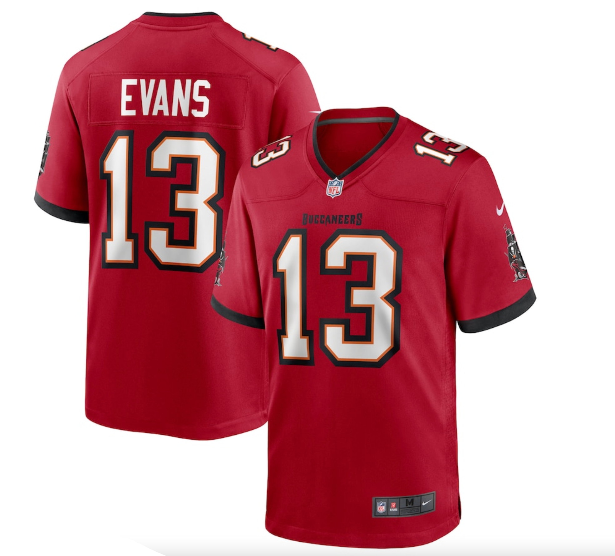 Men's Tampa Bay Buccaneers Mike Evans Nike Red Game Jersey