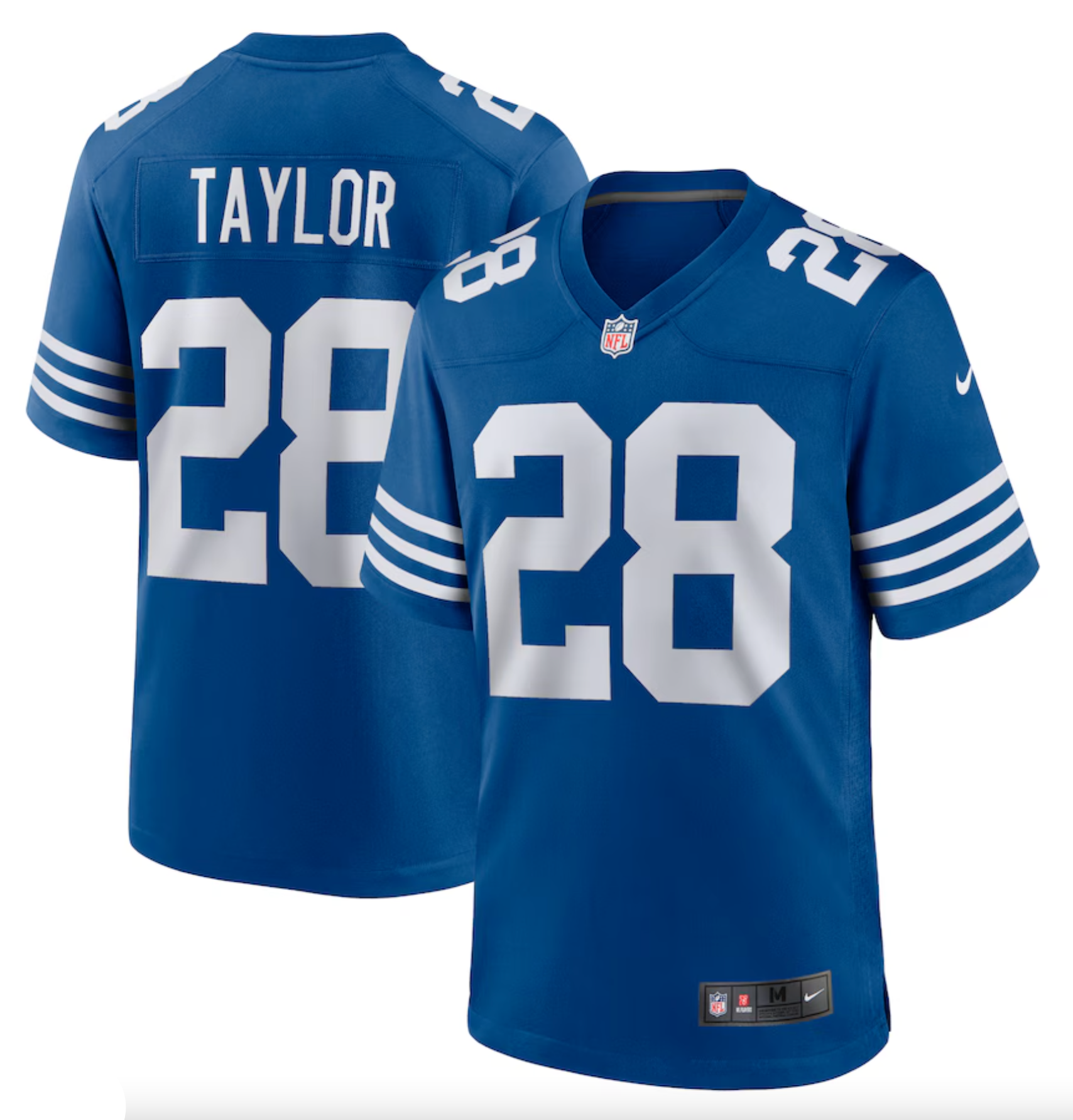 Men's Indianapolis Colts Jonathan Taylor Nike Royal Alternate Game Jersey