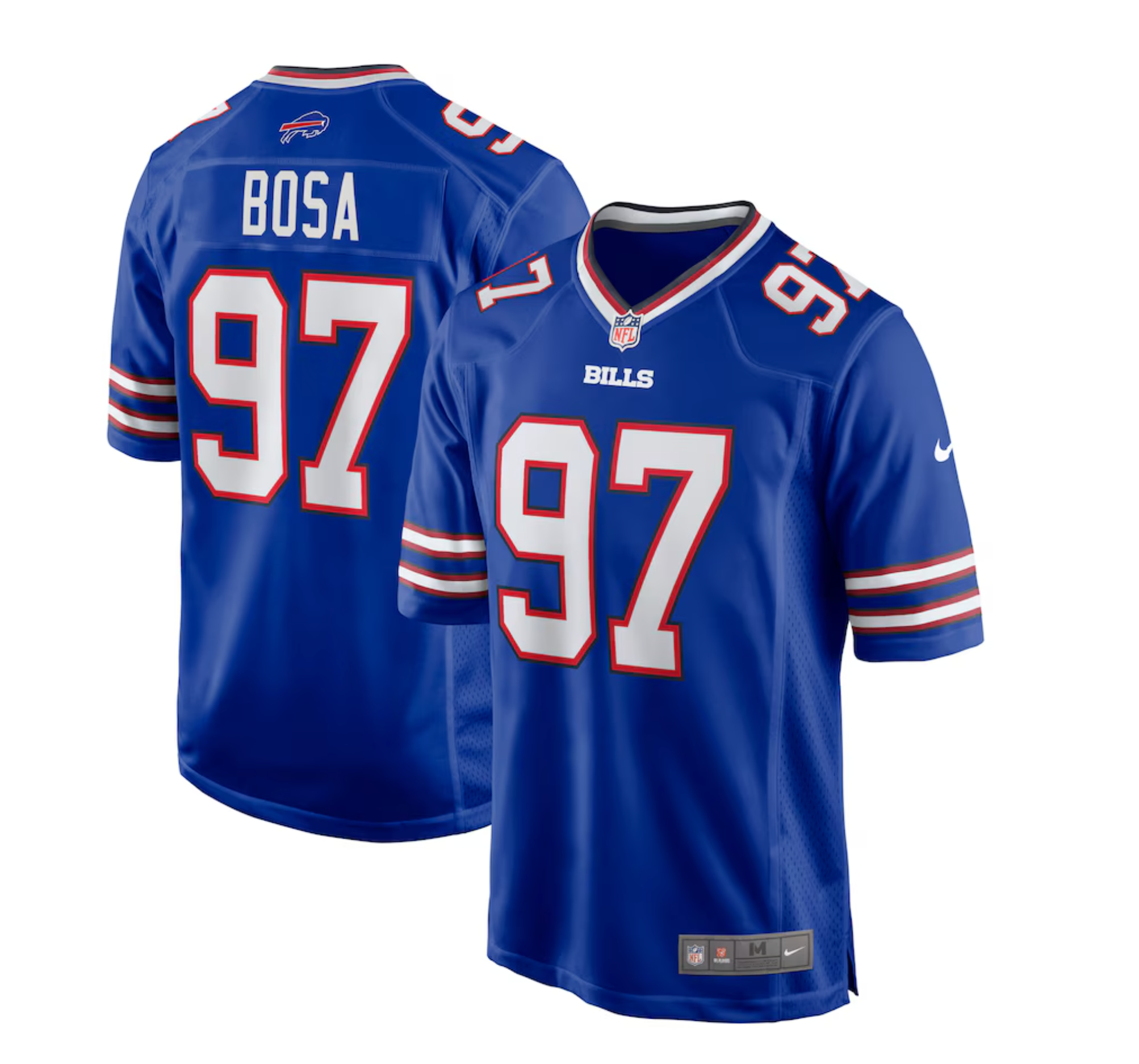 Men's Buffalo Bills Joey Bosa Nike Royal Game Player Jersey