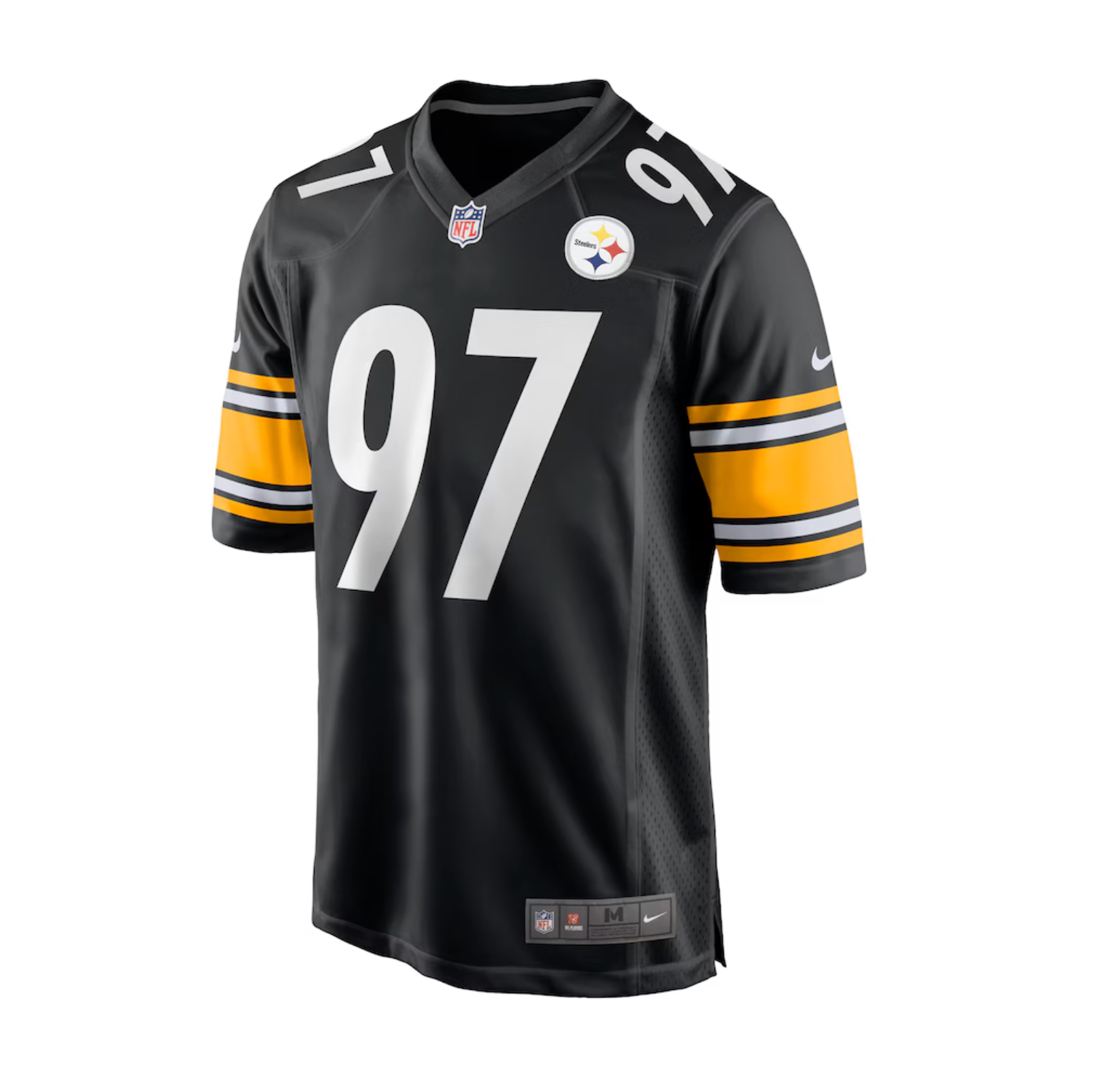 Men's Pittsburgh Steelers Cameron Heyward Nike Black Game Jersey