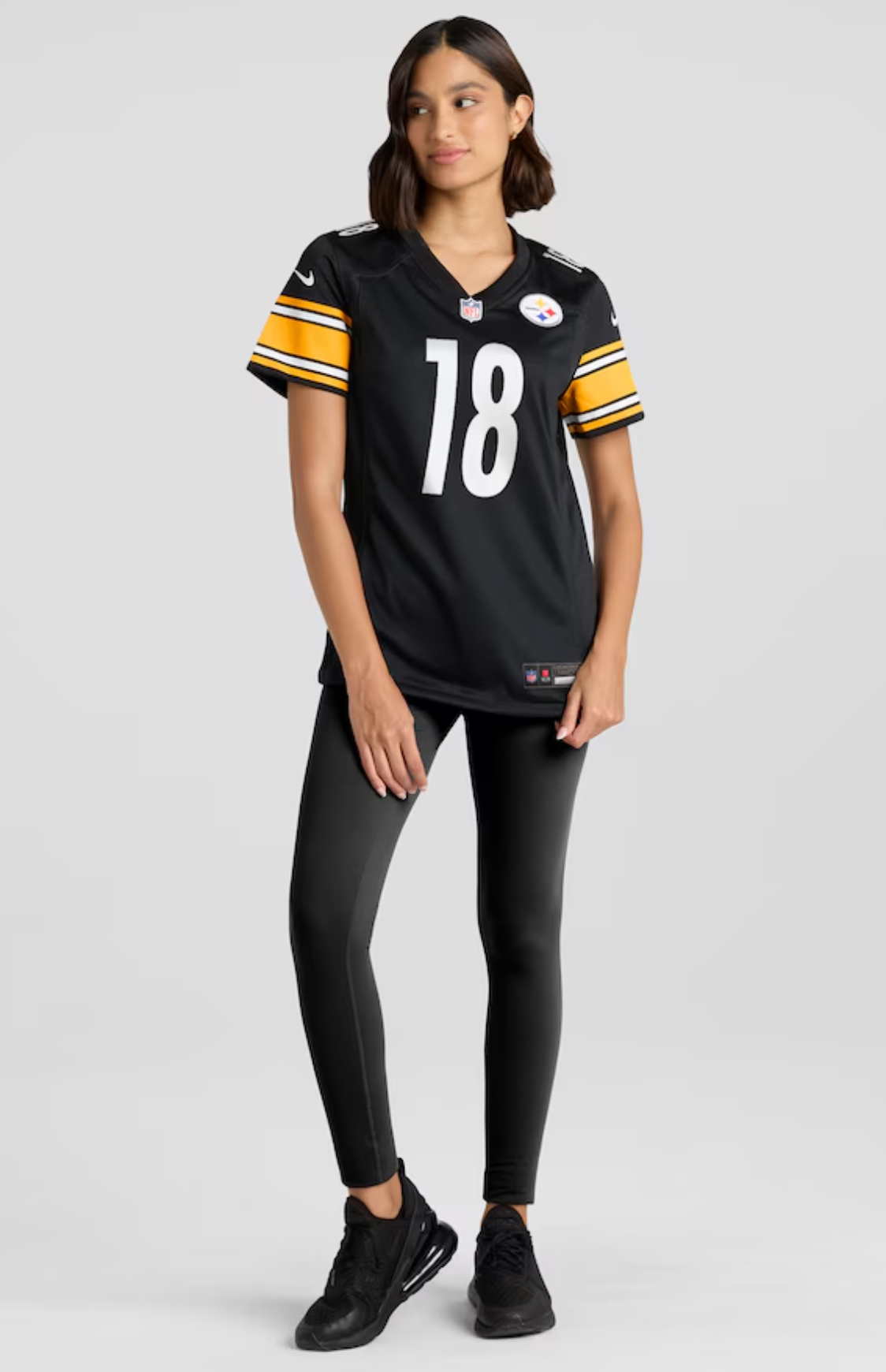 Women's Pittsburgh Steelers Will Howard Nike Black Team Game Jersey