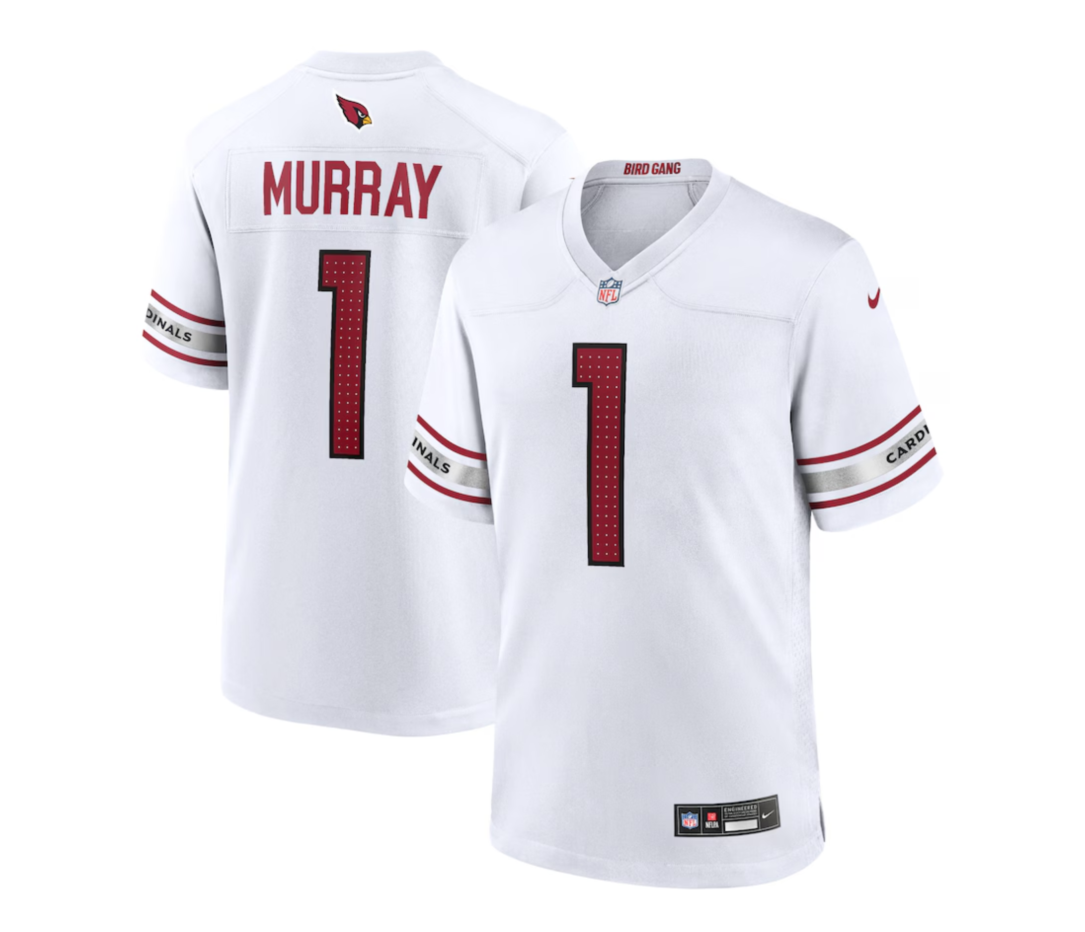 Men's Arizona Cardinals Kyler Murray Nike White Game Player Jersey