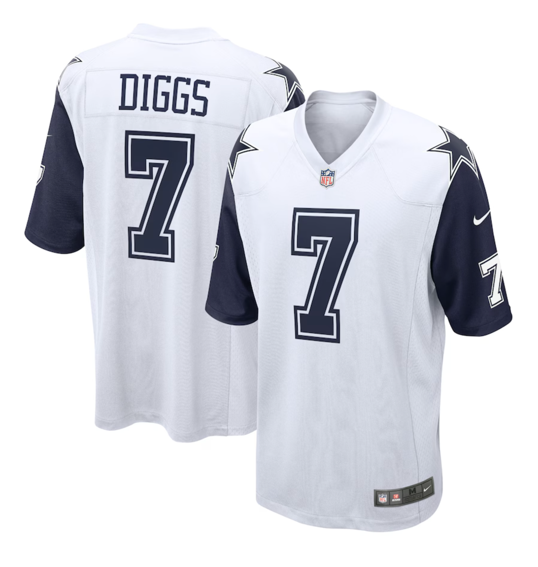 Men's Dallas Cowboys Trevon Diggs Nike White Alternate Game Team Jersey