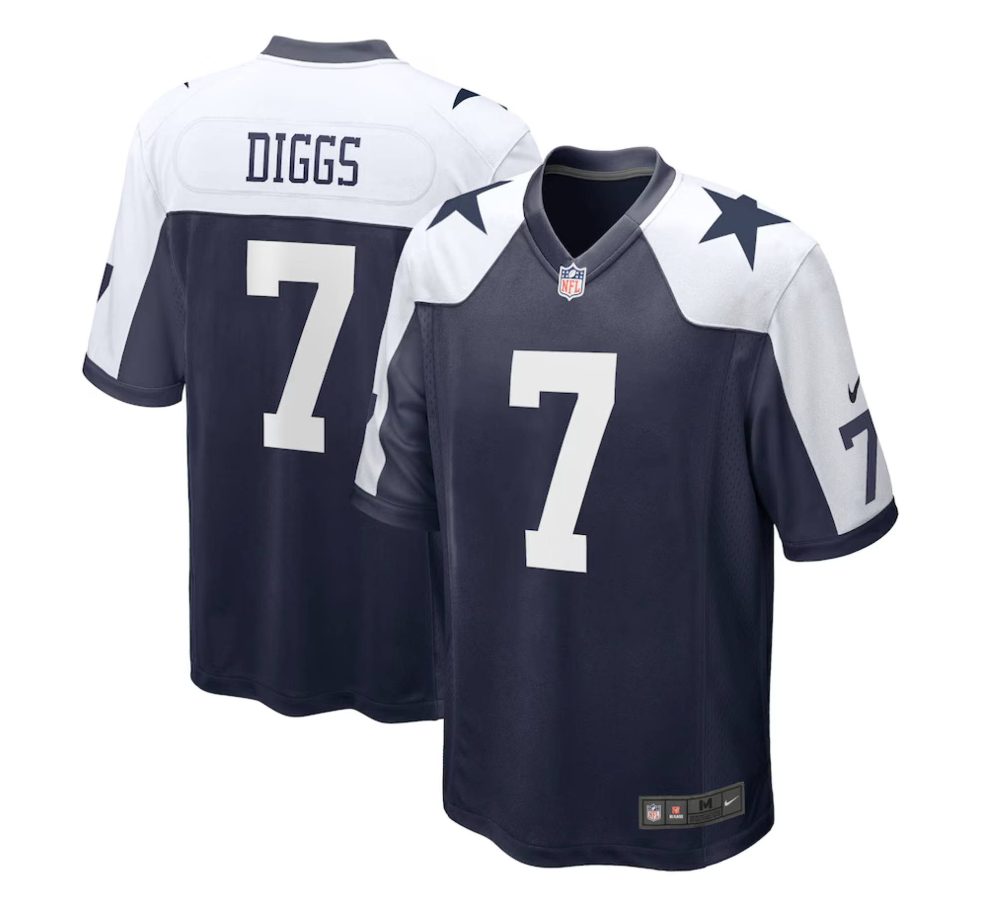 Men's Dallas Cowboys Trevon Diggs Nike Navy Alternate Game Team Jersey