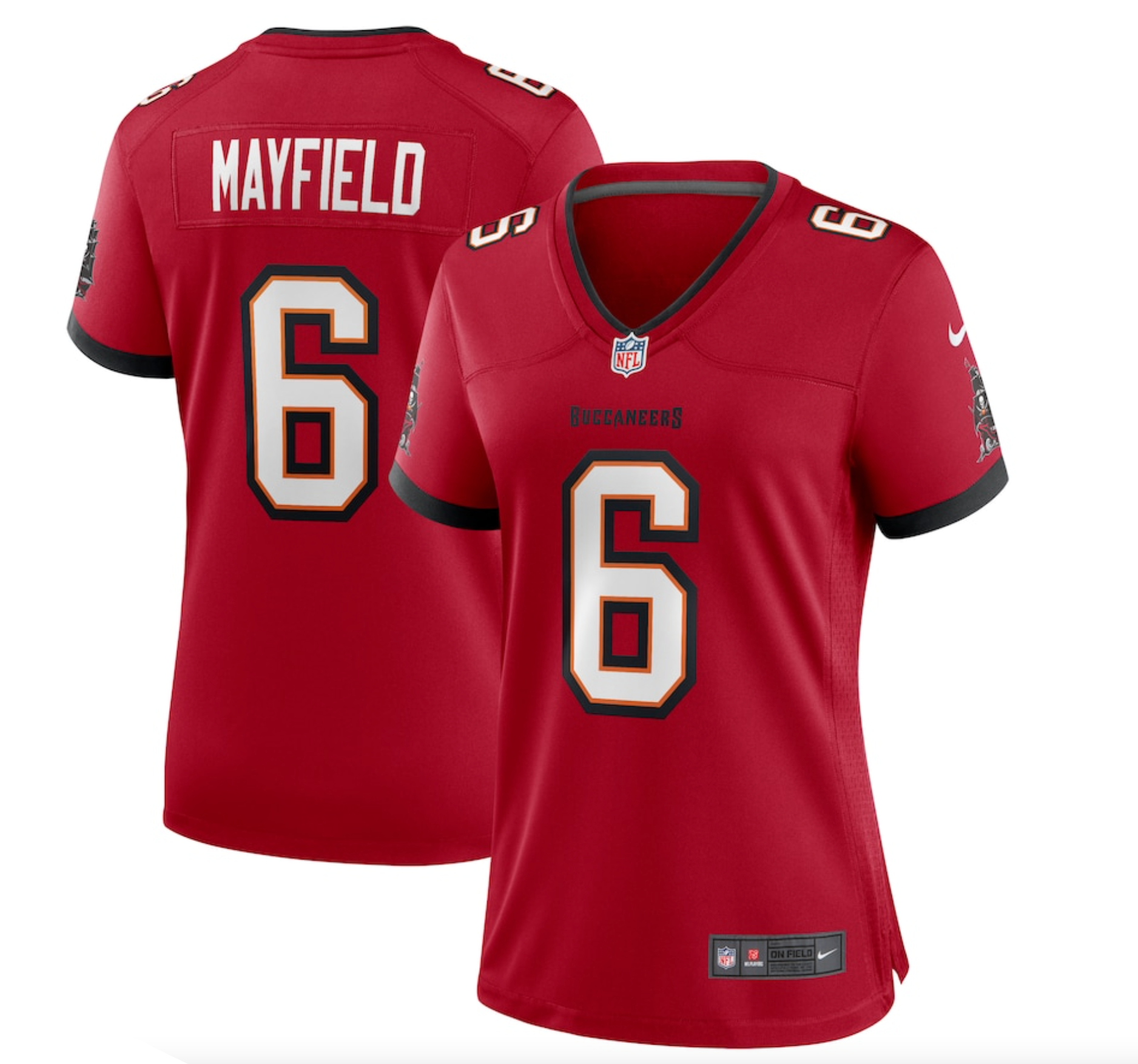 Women's Tampa Bay Buccaneers Baker Mayfield Nike Red Game Jersey