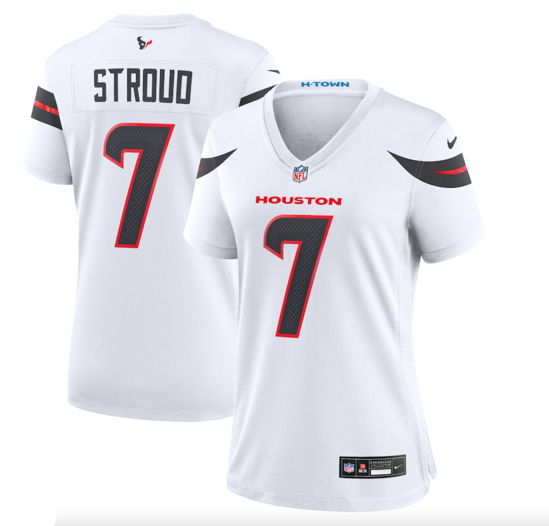 Women's Houston Texans C.J. Stroud Nike White Game Jersey