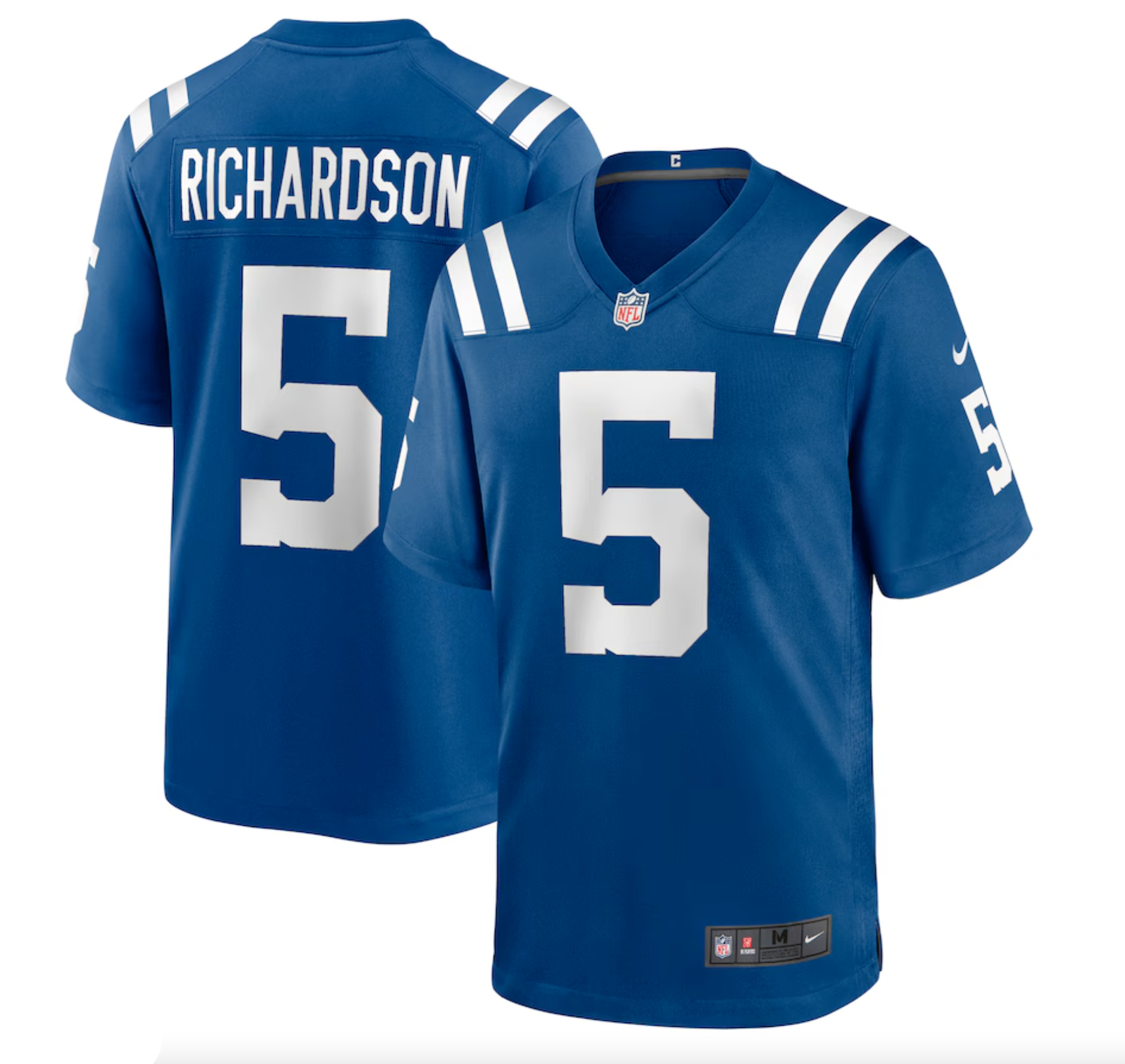 Men's Indianapolis Colts Anthony Richardson Nike Royal Game Jersey
