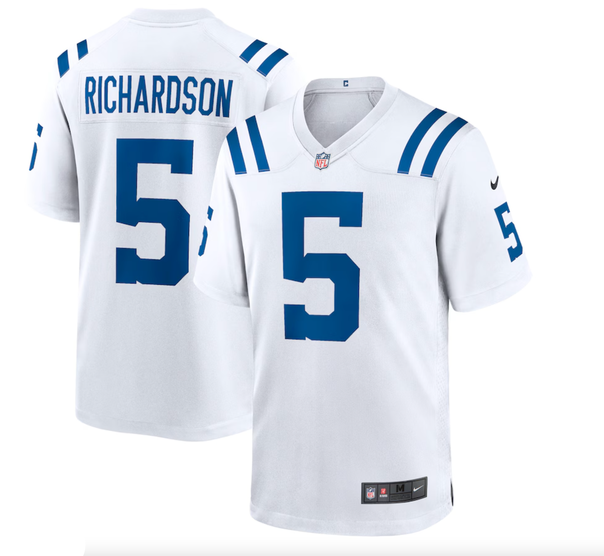 Men's Indianapolis Colts Anthony Richardson Nike White Game Jersey