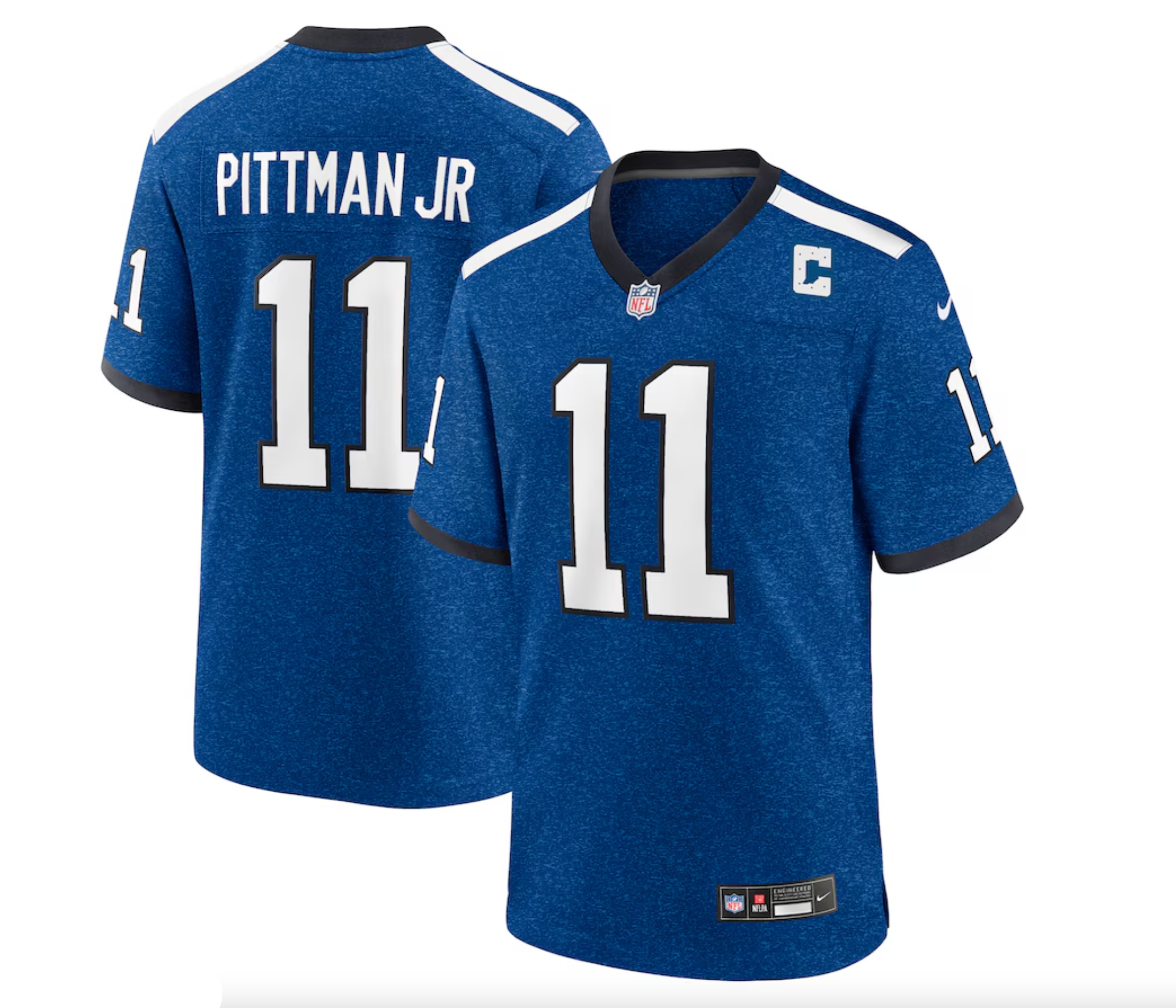 Indiana Nights Men's Indianapolis Colts Michael Pittman Jr. Nike Blue Alternate Game Jersey