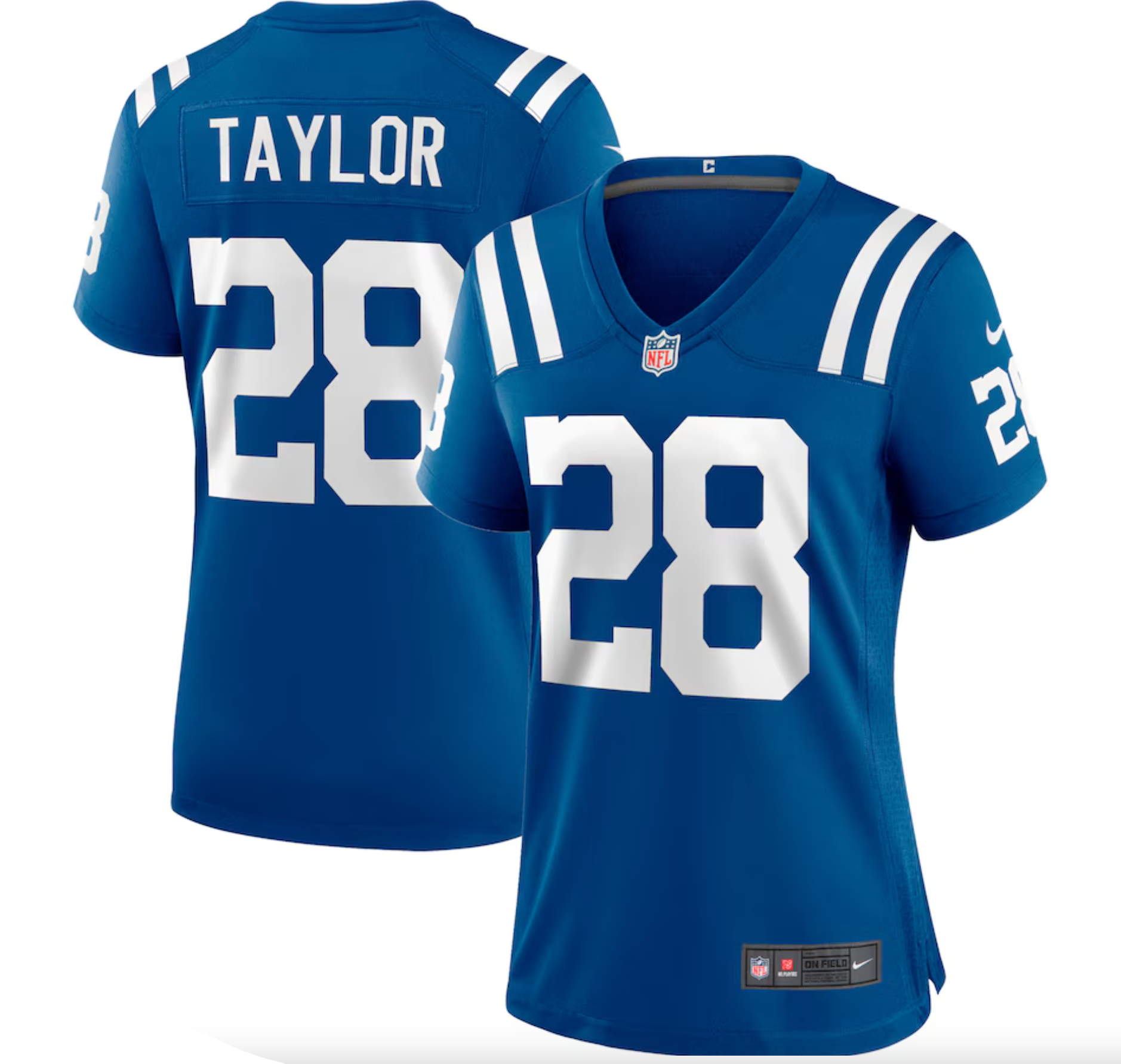 Women's Indianapolis Colts Jonathan Taylor Nike Royal Player Game Jersey