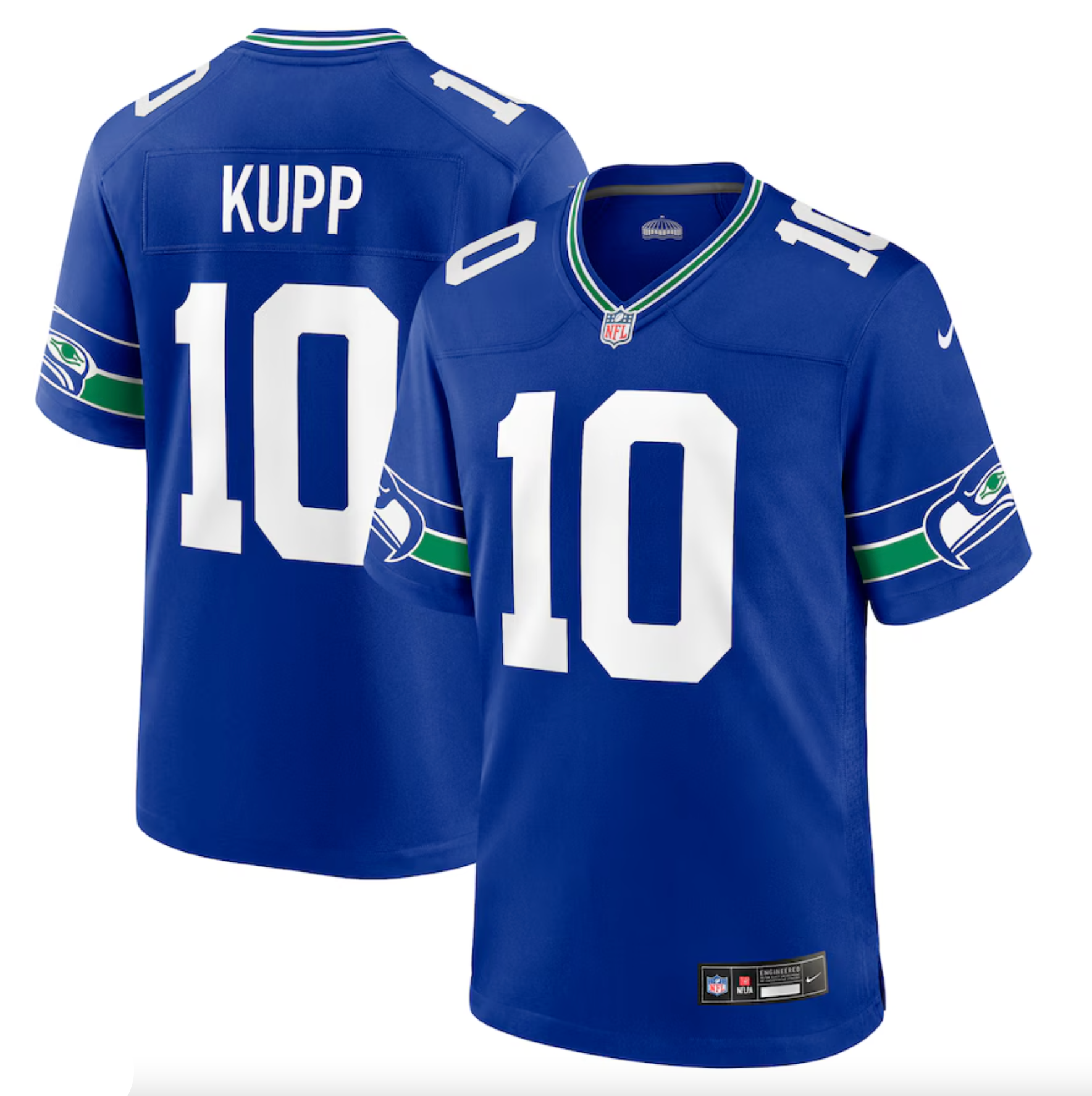 Men's Seattle Seahawks Cooper Kupp Nike Royal Alternate Game Jersey
