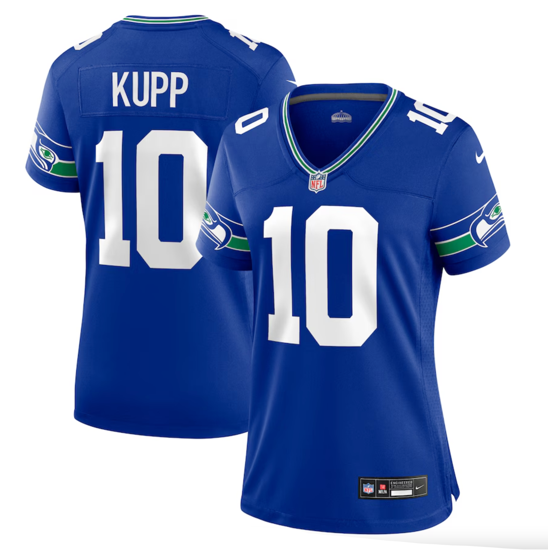 Women's Seattle Seahawks Cooper Kupp Nike Royal Alternate Game Jersey