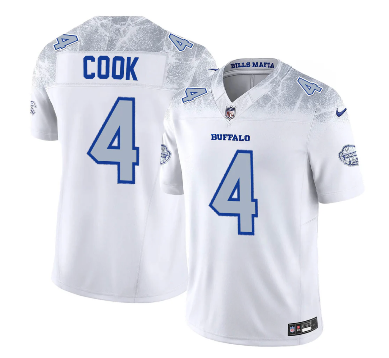 Buffalo Bills Vapor F.U.S.E. Limited Rivalry Series Jersey - James Cook