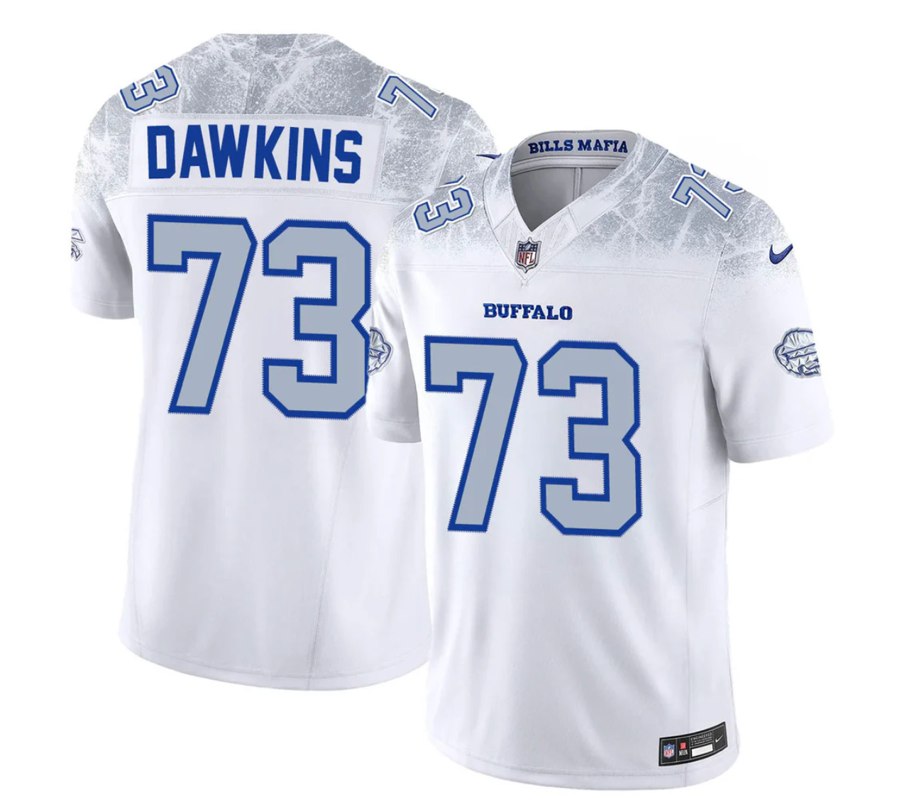 Buffalo Bills Vapor F.U.S.E. Limited Rivalry Series Jersey - Dion Dawkins