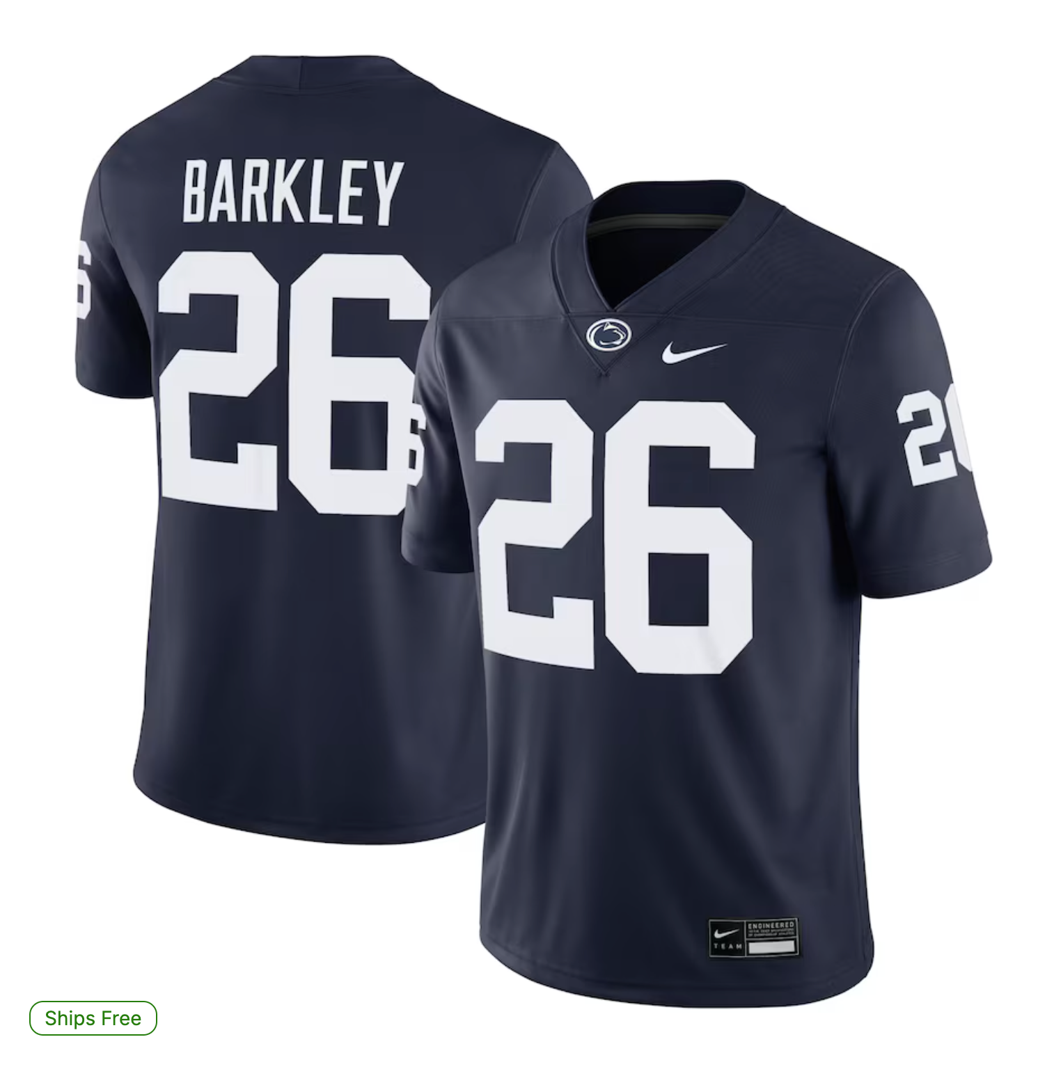 Saquon Barkley Penn State Nittany Lions Nike Alumni Game Jersey - Navy