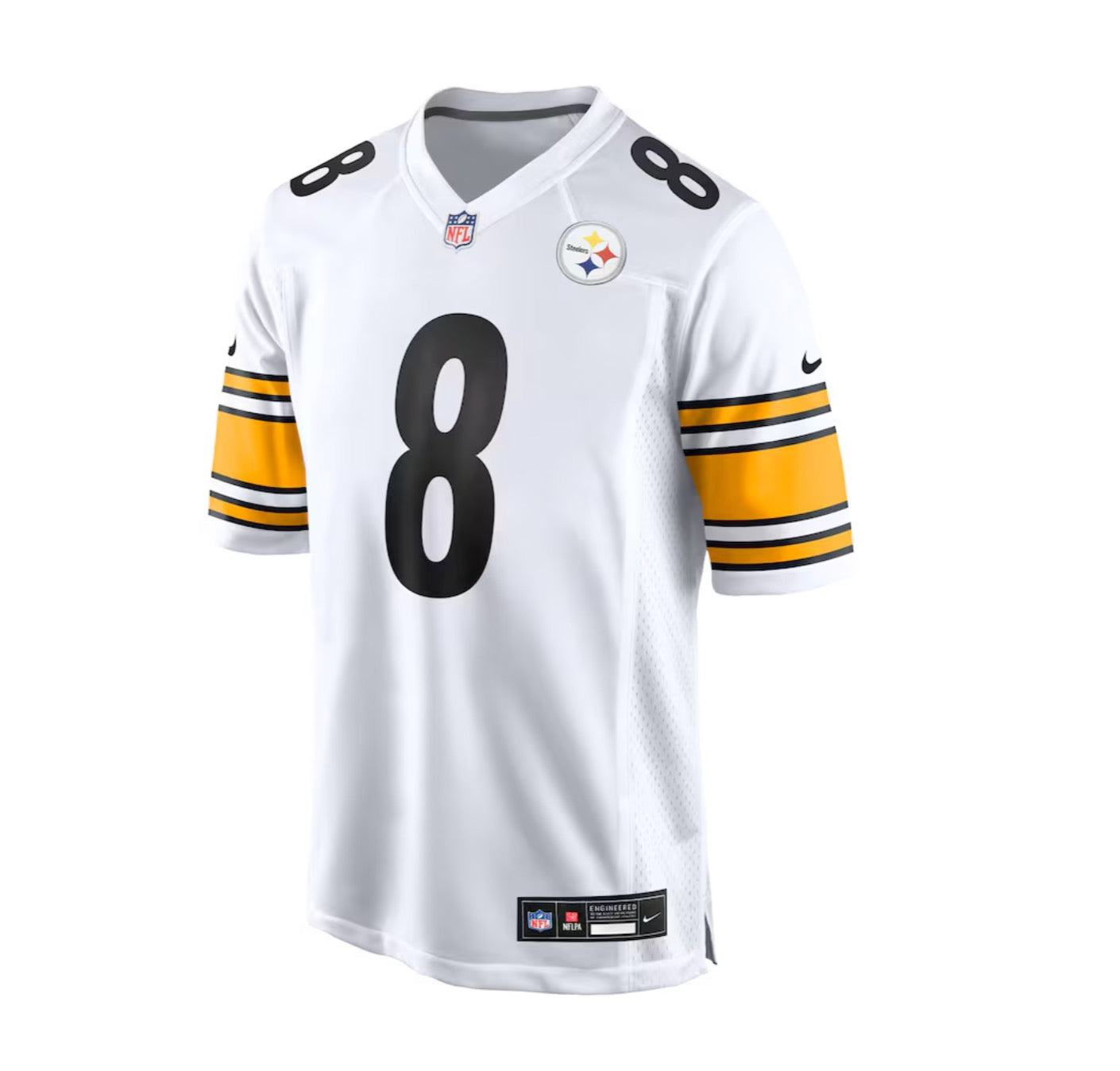 Men's Pittsburgh Steelers Aaron Rodgers Nike White Game Jersey