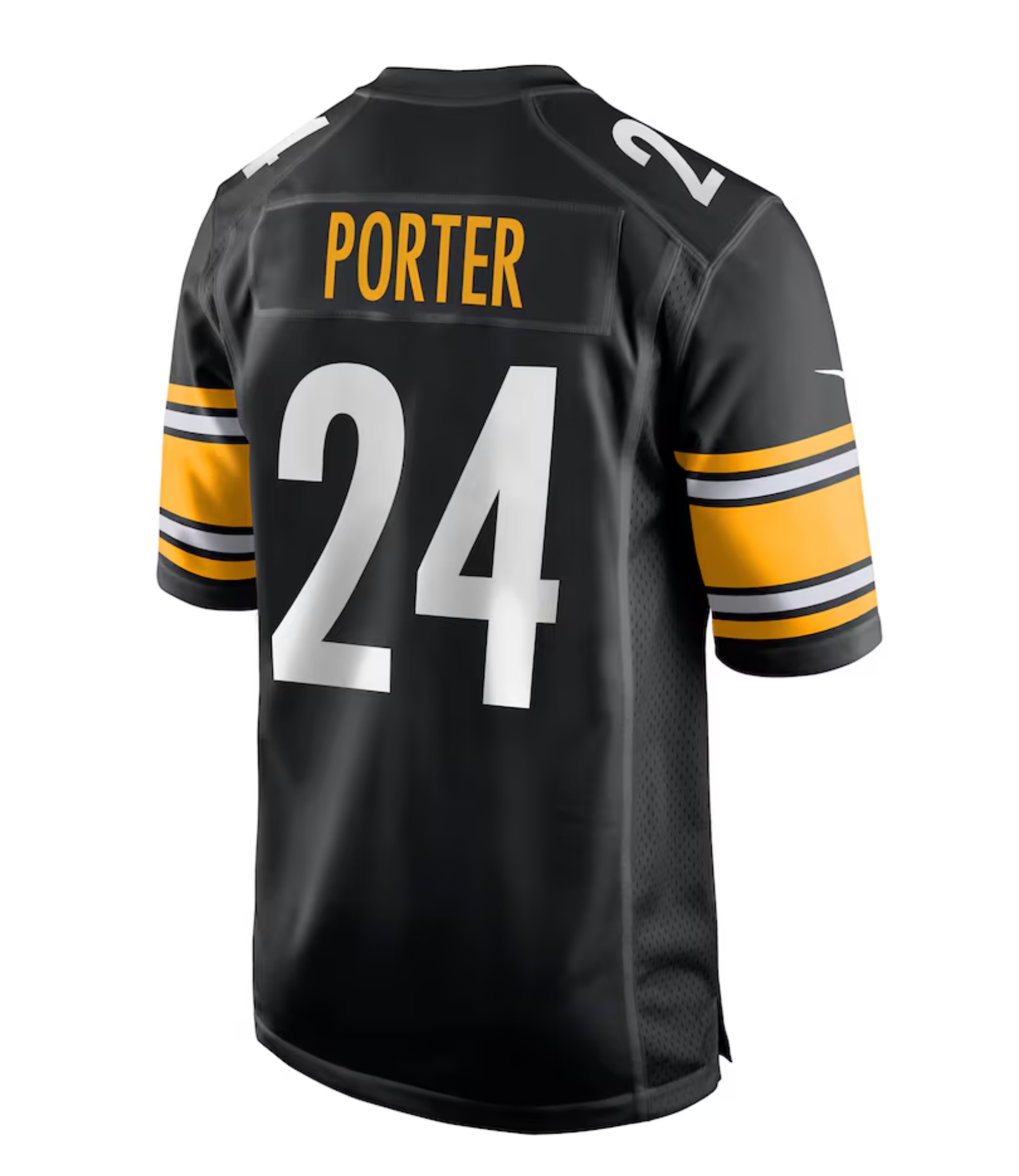 Men's Pittsburgh Steelers Joey Porter Jr. Nike Black Game Jersey