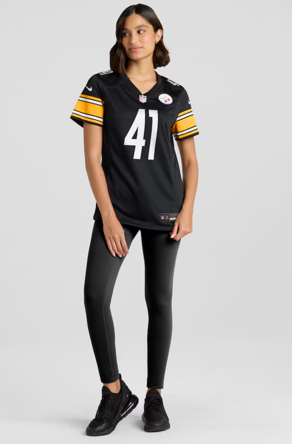 Women's Pittsburgh Steelers Payton Wilson Nike Black Team Game Jersey