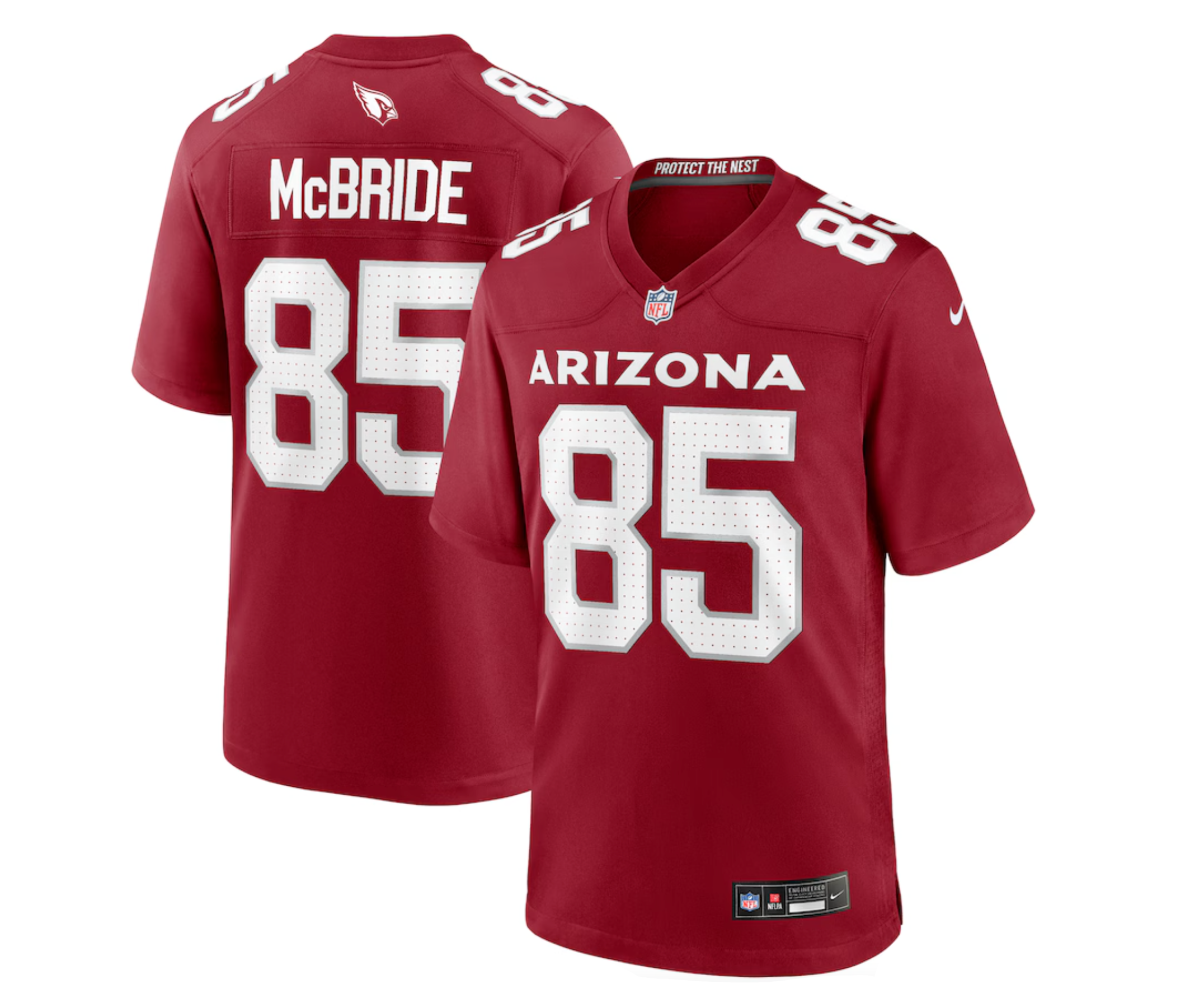 Men's Arizona Cardinals Trey McBride Nike Cardinal Game Jersey