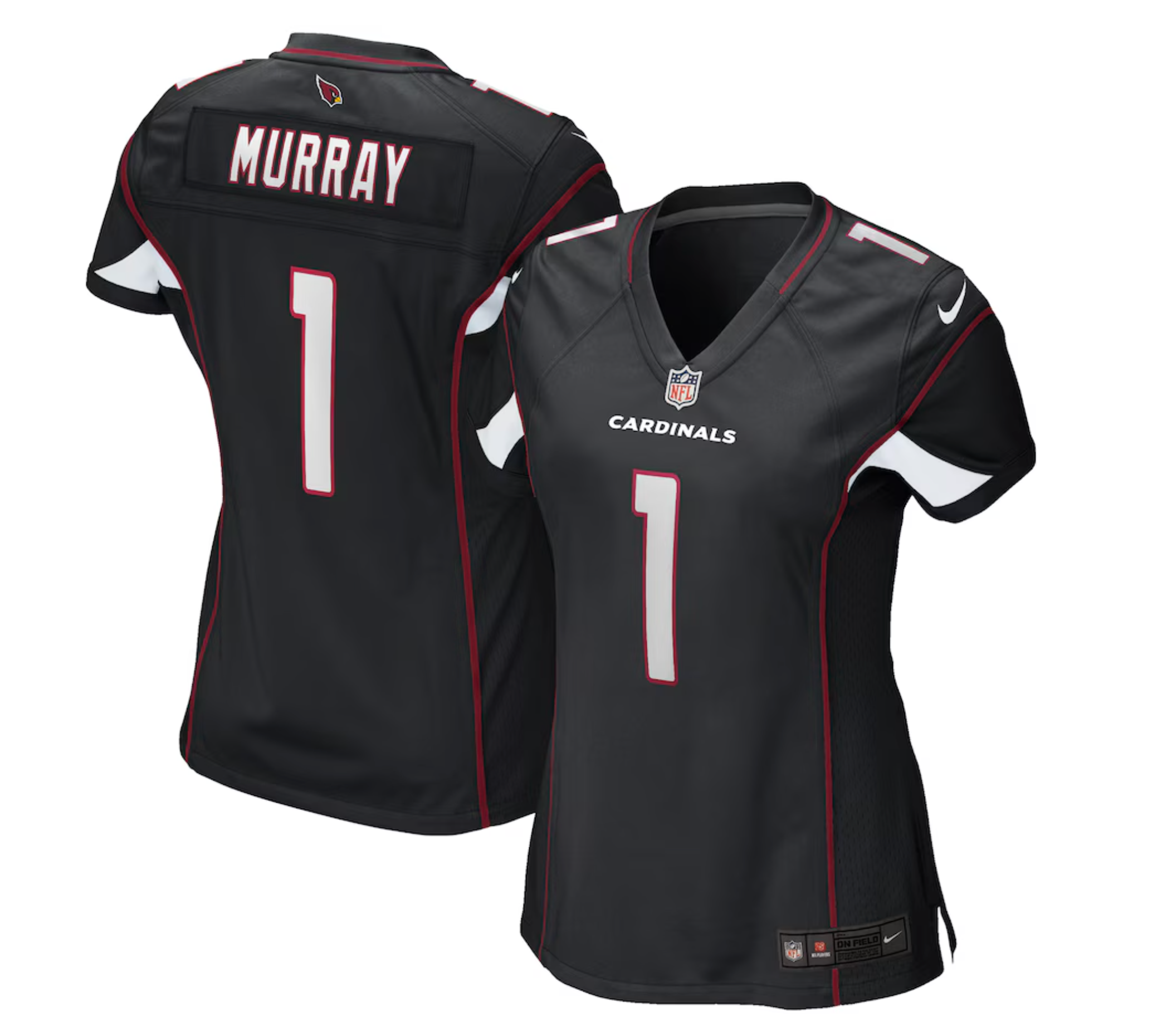 Women's Arizona Cardinals Kyler Murray Nike Black Game Player Jersey