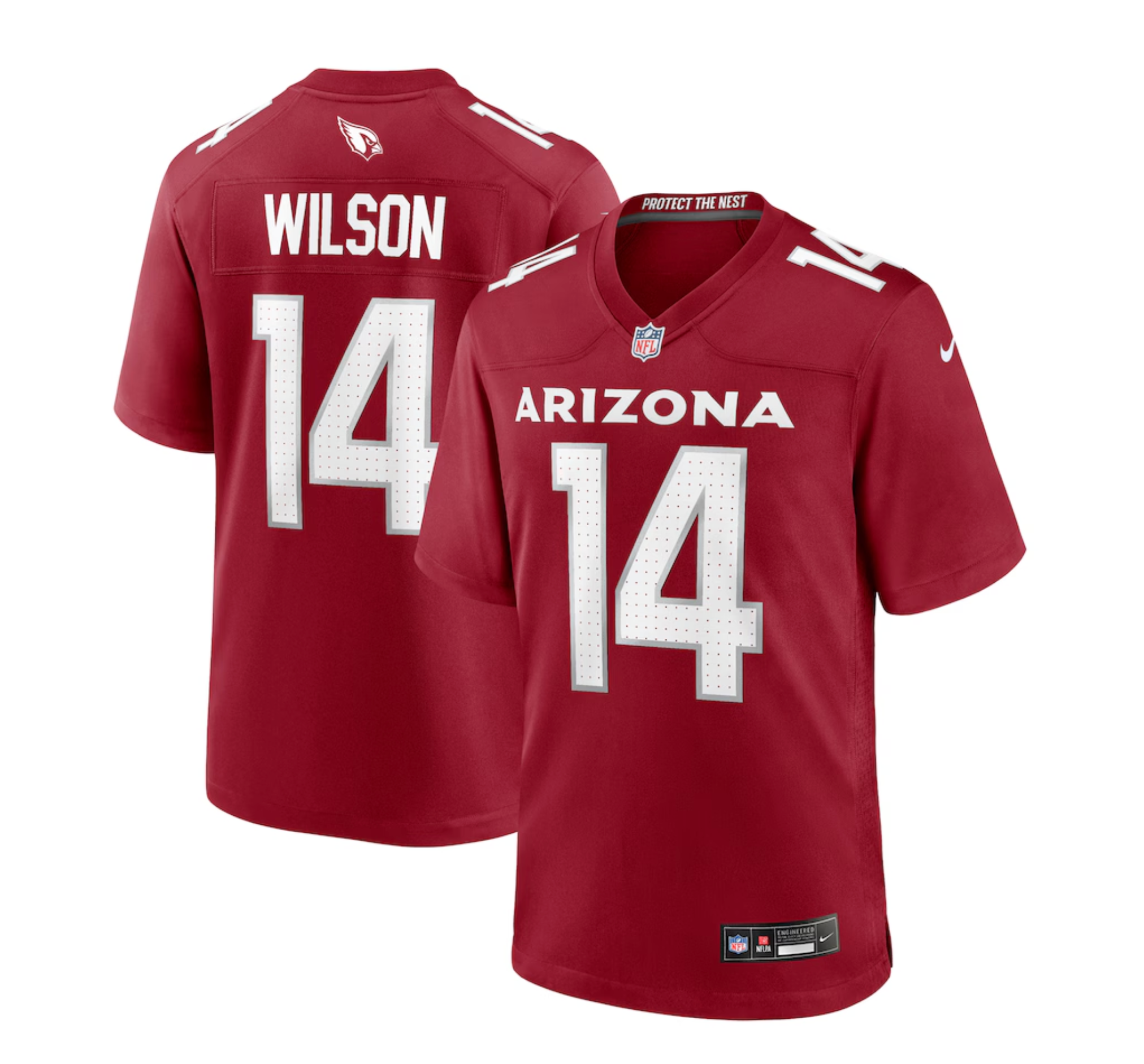Men's Arizona Cardinals Michael Wilson Nike Cardinal Team Game Jersey