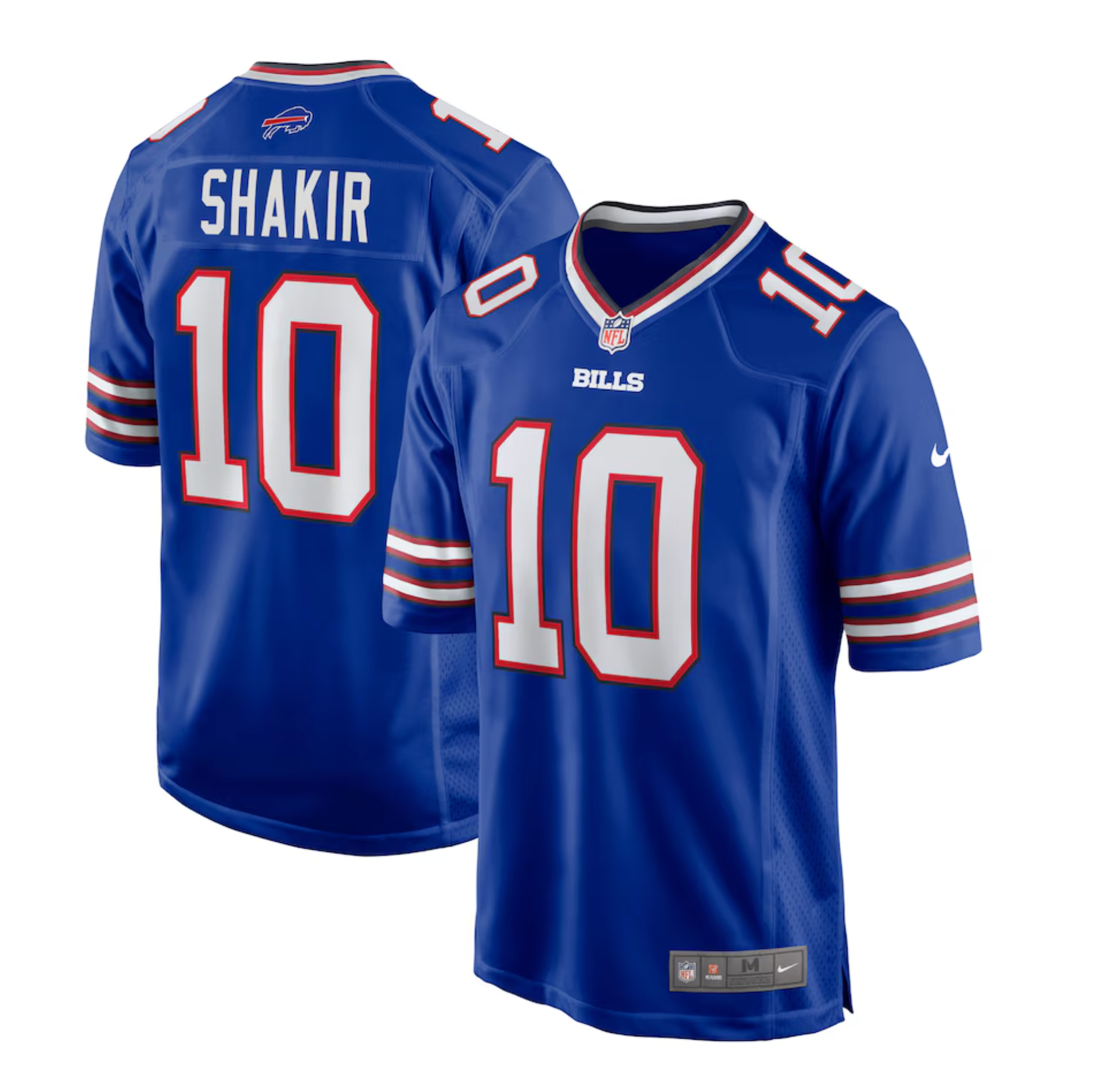 Men's Buffalo Bills Khalil Shakir Nike Royal Game Jersey