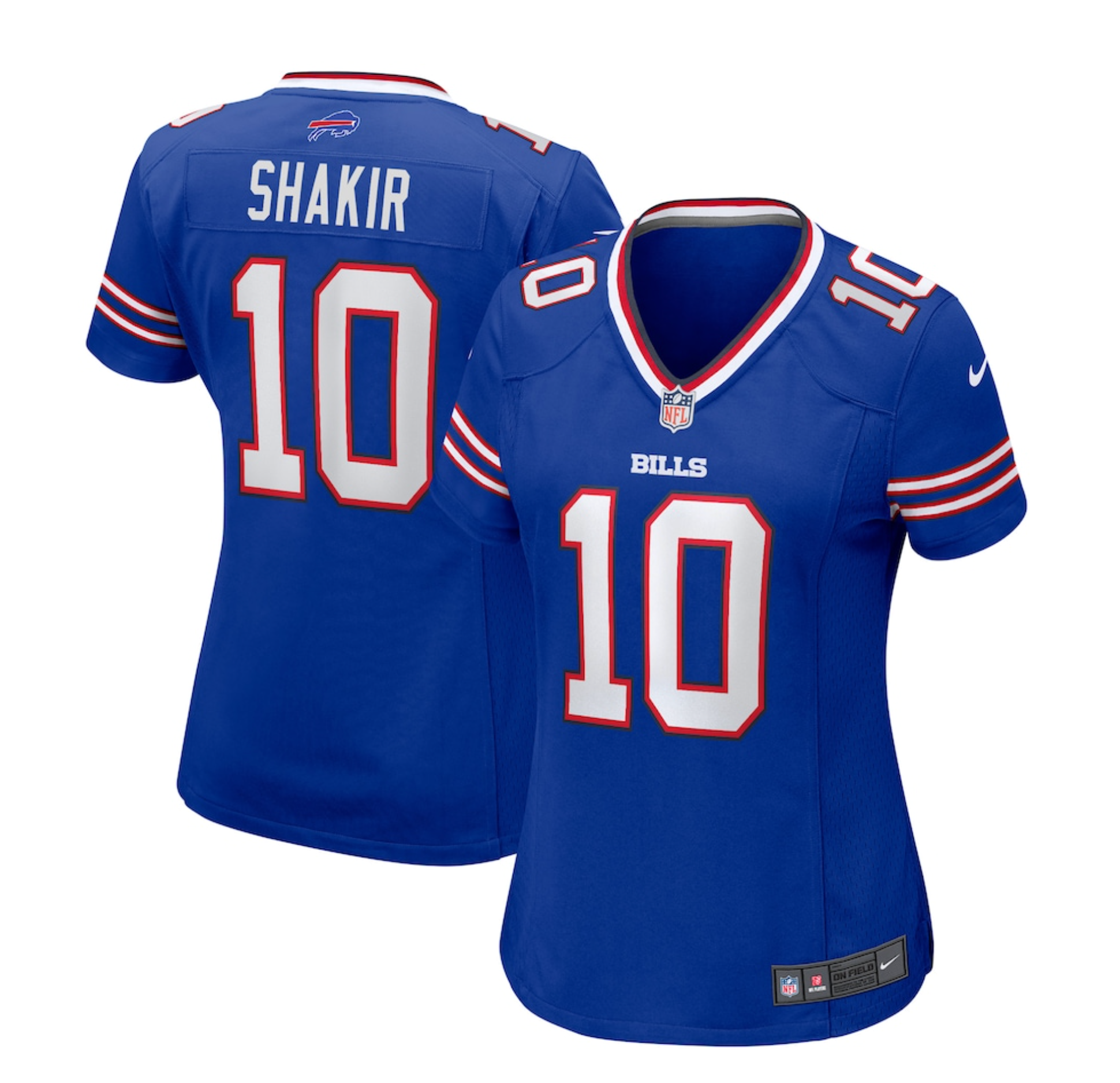 Women's Buffalo Bills Khalil Shakir Nike Royal Game Jersey