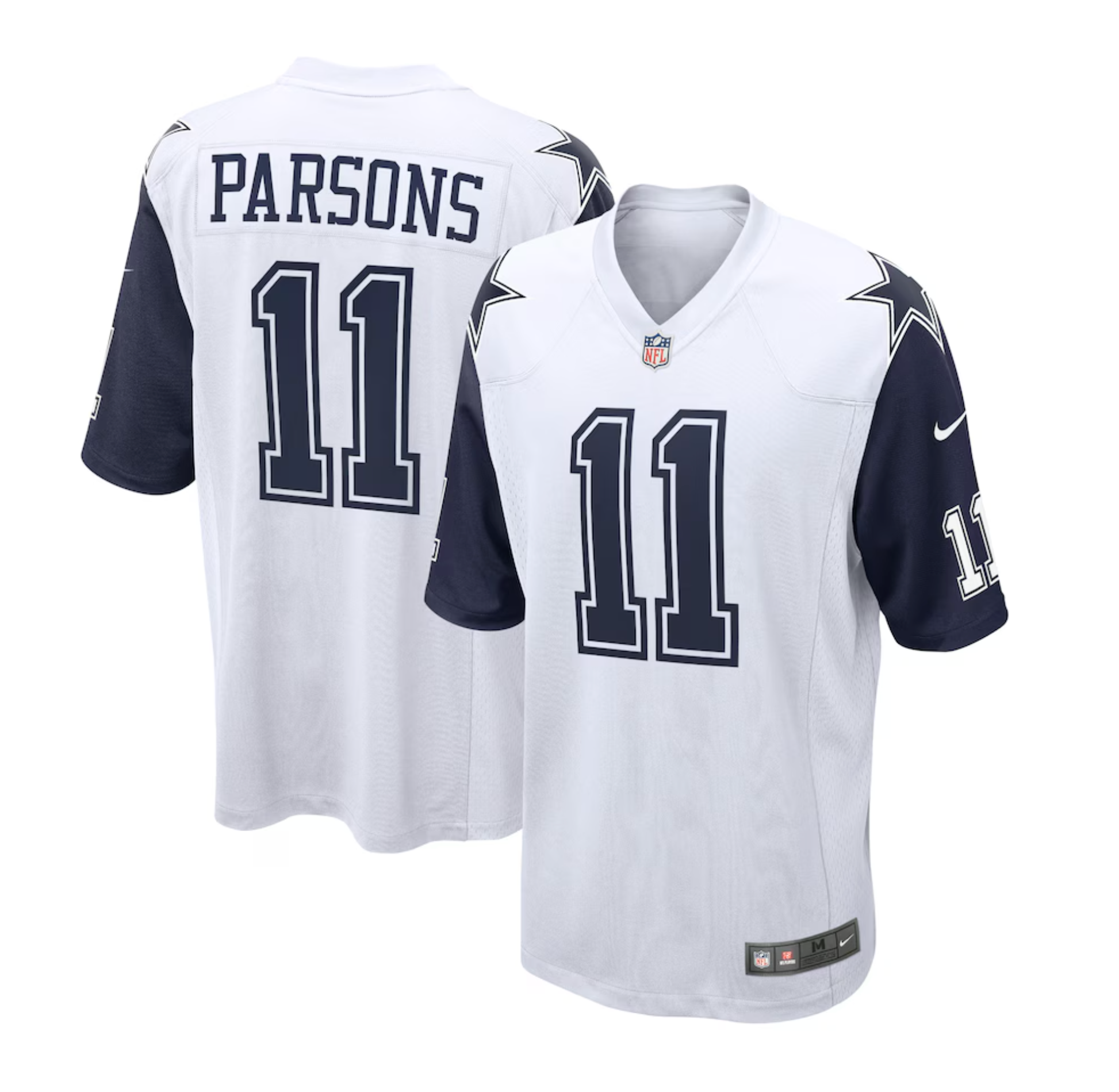Men's Dallas Cowboys Micah Parsons Nike White Alternate Game Team Jersey