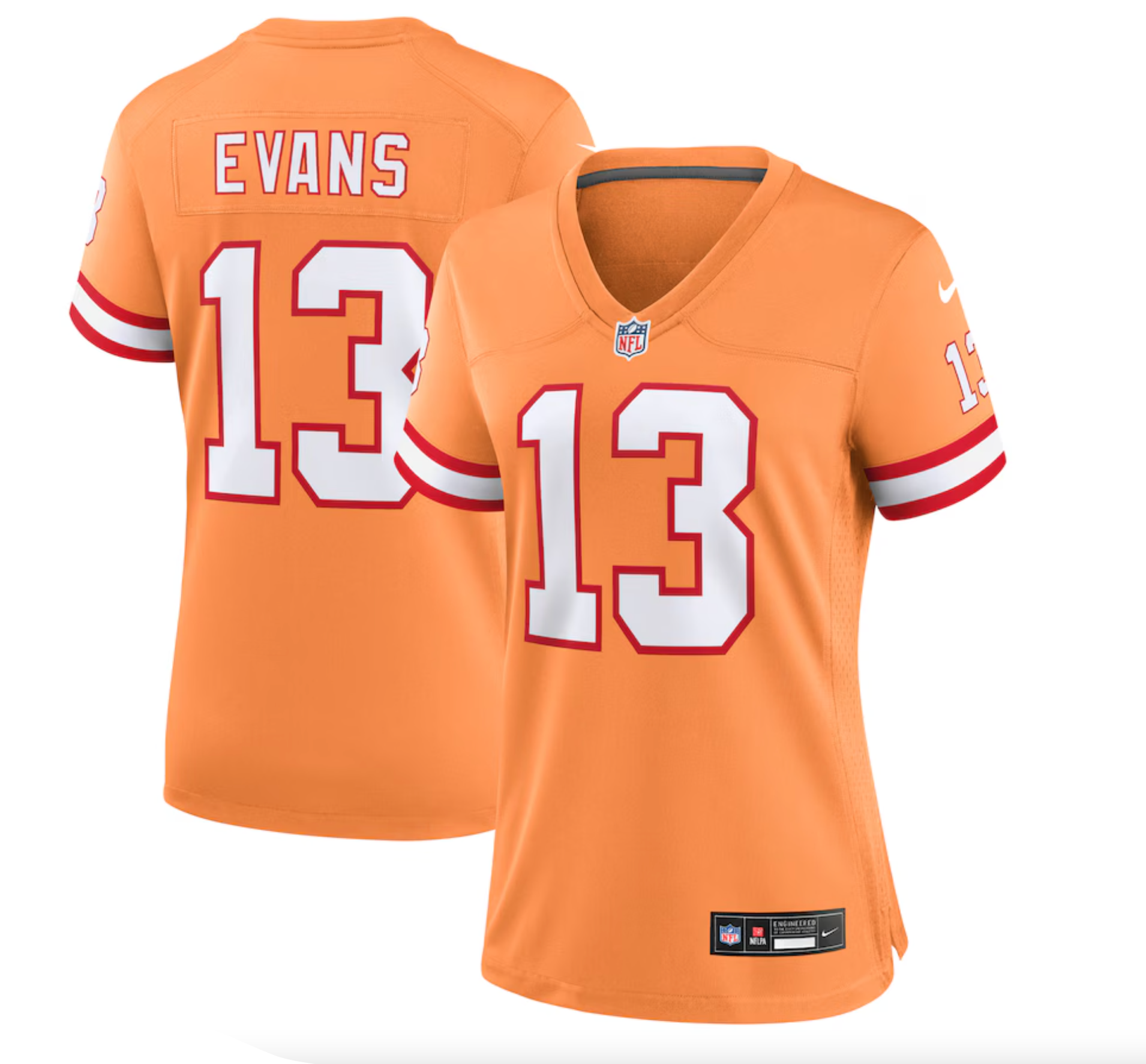 Women's Tampa Bay Buccaneers Mike Evans Nike Orange Player Jersey