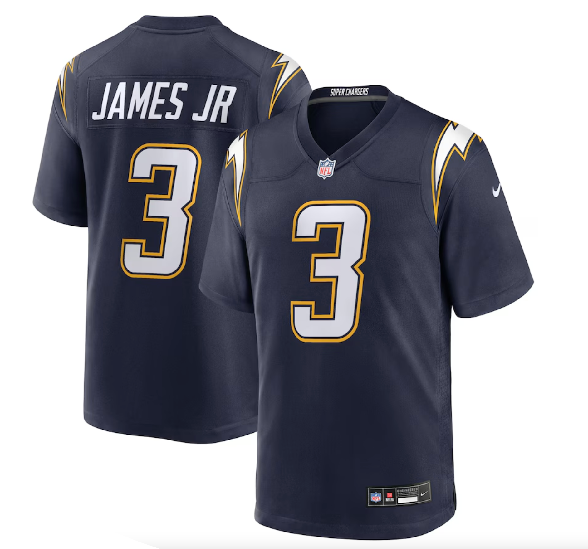 Men's Los Angeles Chargers Derwin James Jr. Nike Navy Alternate Super Chargers Game Jersey